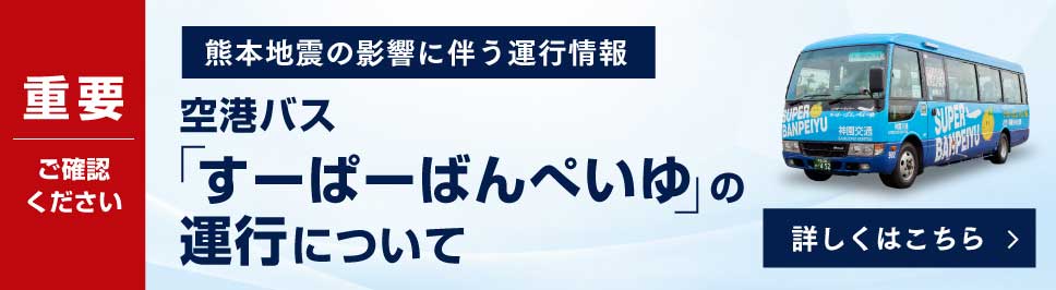空港リムジンバスの運行について